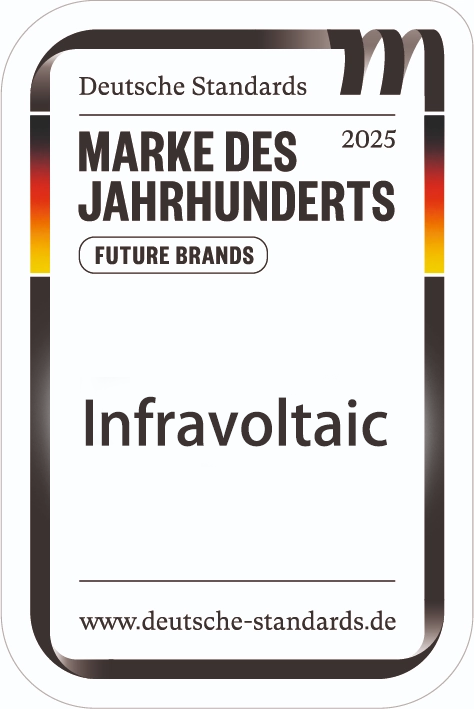 Infravoltaic Auszeichnung Marke des Jahrhunderts